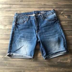 NWOT Mid Length Denim Shorts